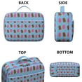 thumbnail image 3 of Lightweight Insulated Lunch Bag with Ice Cream, Dessert, Food Pattern, Summer, Colorful, and Sweet Treats Designs – Durable Lunch Tote for School, Travel, and Everyday Use, 3 of 6