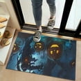 thumbnail image 2 of Halloween Scarecrow and Pumpkins At Night Door Rugs,Washable Non Slip Door Mats Indoor,Decorative Door Mats,Entry Mat Indoor for Entrance,Bedroom,Kitchen,Bathroom,20"x32", 2 of 6