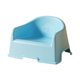 thumbnail image 1 of Taburete pequeño para inodoro, banco de ducha multiusos, reposapiés ligero, escalón resistente Azul, 1 of 9