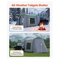 thumbnail image 5 of Large Tent for 5-9 Person, 10.6 x 8 FT Tailgate Tent, Waterproof Camping Tent with Ventilation, 5 of 9