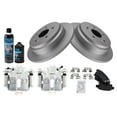 thumbnail image 2 of TRQ Rear Ceramic Brake Pad Coated Rotor & Caliper Kit w/ Chemicals for Odyssey BKA23614 Fits select: 2005-2010 HONDA ODYSSEY, 2 of 6