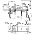 thumbnail image 5 of Grohe 19 578 A Essence Deck Mounted Roman Tub Filler - Nickel, 5 of 7