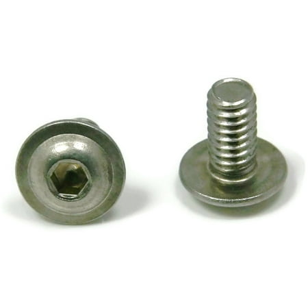 

Button Flange Socket Head Cap Screw Stainless Steel 1/4-20 x 1/2 Qty 25