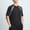 #352-Gray, variant on Mens Short Sleeve Running Shirt Solid Color Color Block Reflective Quick Dry Stretchy Breathable Round Neck for Outdoor Gym Fitness Gift