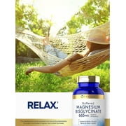 Magnesium Bisglycinate | 665 mg | 250 Capsules | by Carlyle