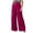 Hot Pink, variant on Aofany Wide Leg Pants for Women Stretchy Straight Leg Comfy Classic High Waisted Long Bootcut Pant Slacks Work Office Pants