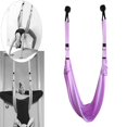 thumbnail image 4 of Correa estirada de cinturo Cuelga de correa de pierna del estiramiento del estiramiento del entrenador para estirar espalda Bend Split Inv Púrpura DYNWAVEMX Entrenador de estiramiento de yoga, 4 of 7