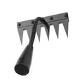 thumbnail image 3 of figatia Multipurpose er s Rake Efficient Easy to Use Metal Lawn Loosening Garden Grass Pulling Tool for Gardening Cultivating 6 Tips, 3 of 8