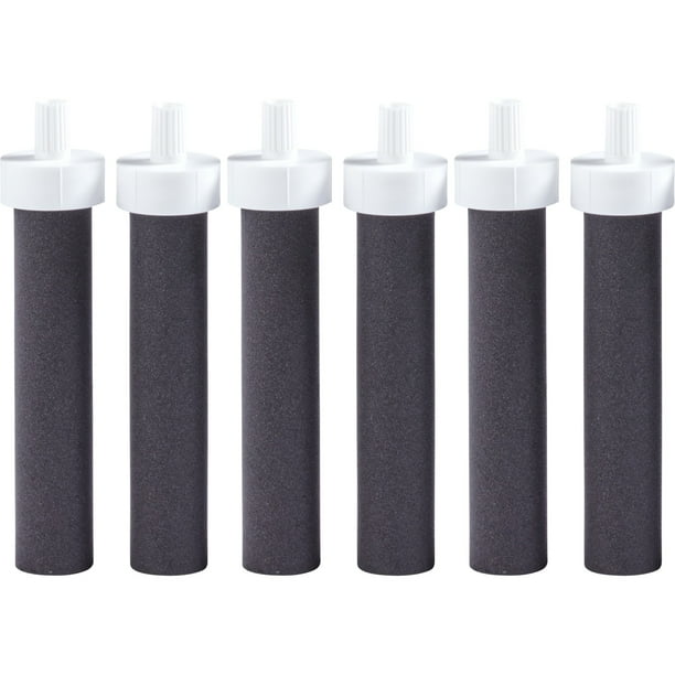 Brita Premium Water Bottle Filter Replacements, 6 Count