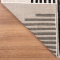 thumbnail image 3 of Poly & Bark Mekko 2'3"x8' Runner Area Rug in Mist White, 3 of 8