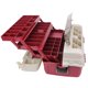 thumbnail image 3 of Caja de barril de pesca Wdftyju 4 capas multifuncional plegable portátil, 3 of 9