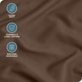 thumbnail image 5 of Bare Home Pillowcase Set - Premium 1800 Collection - Double Brushed - Ultra Soft - Standard Size, Cocoa, 4 Count, 5 of 8