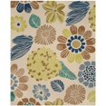 thumbnail image 2 of Safavieh Four Seasons 5' X 7' Hand Hooked Polyester Pile Rug in Beige, 2 of 2