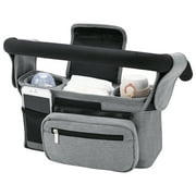 Momcozy Universal Stroller Organizer with Insulated Cup Holder, Fits for Various Strollers