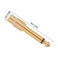 thumbnail image 2 of CIMAXIC 2Ud Adaptador Para Puertos De Audio Estéreo Compatible Con Micrófono Y Auriculares En Color Dorado, 2 of 8