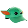 thumbnail image 3 of The Mandalorian Big Face Grogu Adjustable Dad Hat, 3 of 6