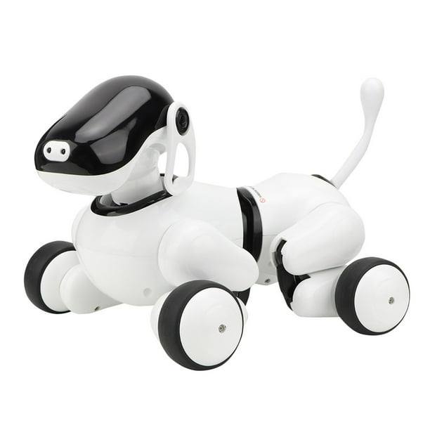 Intelligent robot chien enfant mini chien de compagnie induction contact  lumière et son jouet électronique pour chien de compagnie 3 + | peluche
