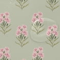 thumbnail image 4 of Yayeee Shower Curtain with Hooks 72"x72" Waterproof Fabric Bathroom Hanging Decor, Green Wildflowers Pattern, 4 of 5