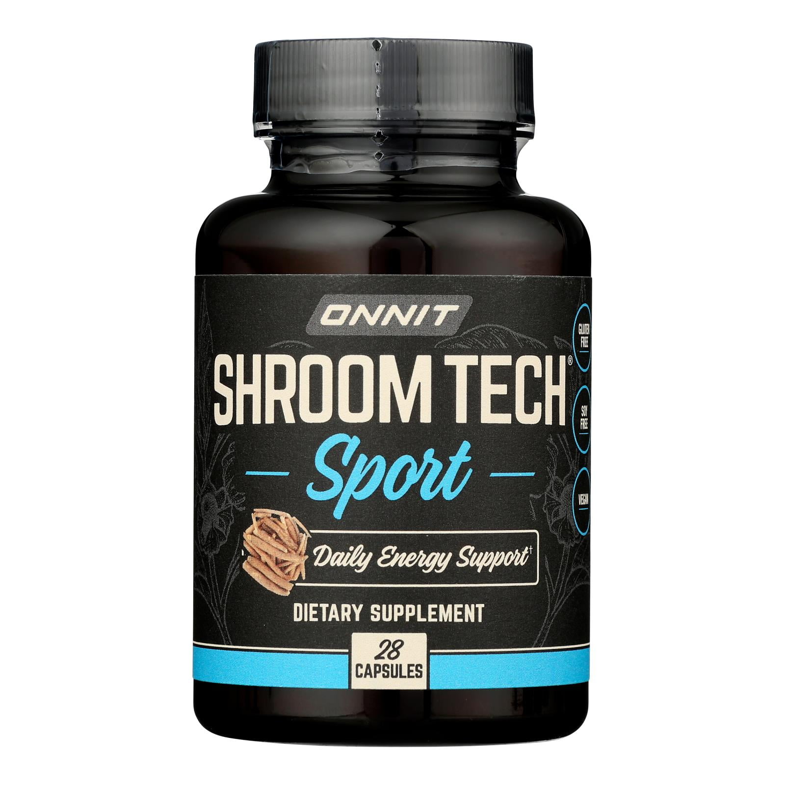 ONNIT Shroom Tech® SPORT, Daily Exercise Support Supplement, 28 Capsules