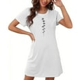 thumbnail image 5 of Bnwani Nightgowns Women Solid Sexy Black Size S-XXL, 5 of 5