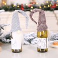 thumbnail image 4 of Christmas Decorations Faceless Santa Claus Doll Wine Bottle Cover Christmas Champagne Decoration Wine Bottle Bag Dropshipping, 4 of 5