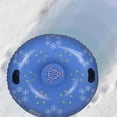 thumbnail image 3 of S SERENABLE Tube à Neige Gonflable avec Poignées en PVC Robuste pour Enfants Adultes 118cm, 3 of 9