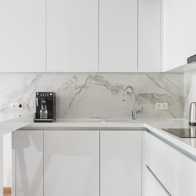 panel de pvc marmol blanco 122 x 60