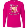 thumbnail image 3 of Inktastic Blessed to Be a Grandma Flowers Long Sleeve T-Shirt, 3 of 5