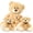 Brown-3bear, variant on MorisMos 39" Giant Teddy Bear Mommy and Baby Soft Plush Bear Stuffed Animal