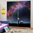 thumbnail image 2 of DOLITY Set 2 Panels Photo Printing 3D Curtains sky, 2 of 8