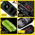 thumbnail image 3 of Bike Bag Quick Release Reflective LOGO EVA Hard Shell Suitable for 6.1 "-6.8" Phones With Rain Cover Bicycle Accessories, 3 of 14