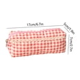 thumbnail image 2 of Small Cute Adorable Versatile Pencil Case Makeup Bag Cloth Pouch Organizer for Stripling Teenagers Home Office University Travel Storage Beautiful Lightweight Portable Ideal Gift 6.7x2.7x1.9 Inches, 2 of 7