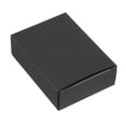 thumbnail image 5 of Uxcell 4"x3"x1" Paper Soap Box Homemade Soap Boxes Rectangle Presents Packaging Boxes, Black 30 Pack, 5 of 6