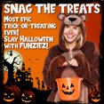 thumbnail image 2 of FUNZIEZ! High Pile Fleece Bear Adult Unisex Novelty Union Suit Costume for Halloween - Brown Bear, Small, 2 of 5