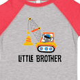 thumbnail image 4 of Inktastic Little Brother Construction Truck Boys Boys Toddler T-Shirt, 4 of 5