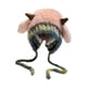 thumbnail image 4 of Gorro de invierno para mujer, suave y cómodo, de felpa, tejido, con protección para los oídos, para montar a caballo y hacer senderismo. Rosa, 4 of 9