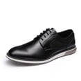 thumbnail image 1 of Zapatos de Vestir para Hombre Bruno Marc Casual Oxfords Negros Talla 9, 1 of 9