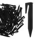 thumbnail image 1 of unbranded 100Ud Estacas Plásticas Negras Para Jardín Y Carpas Con Alta Durabilidad, 1 of 8