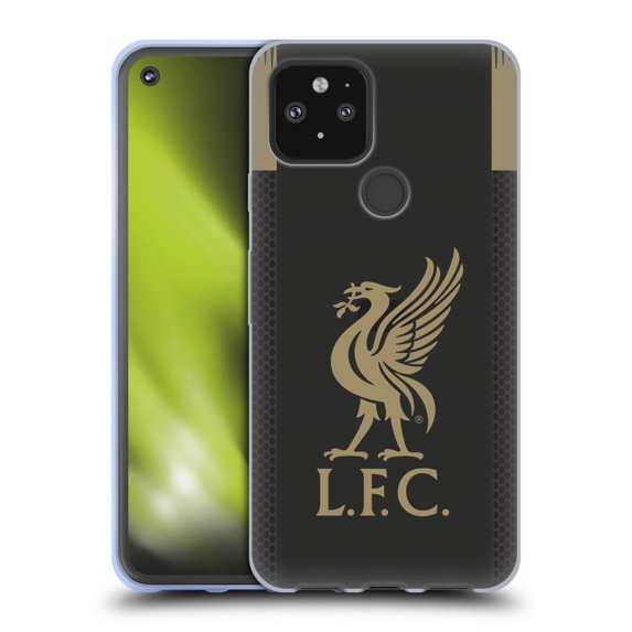 Head Case Designs Officially Licensed Liverpool Football Club 2019/20 Kit Home Goalkeeper Soft Gel Case Compatible with Google Pixel 5 5G