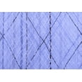 thumbnail image 1 of Ahgly Company Indoor Rectangle Abstract Blue Modern Area Rugs, 2' x 3', 1 of 4