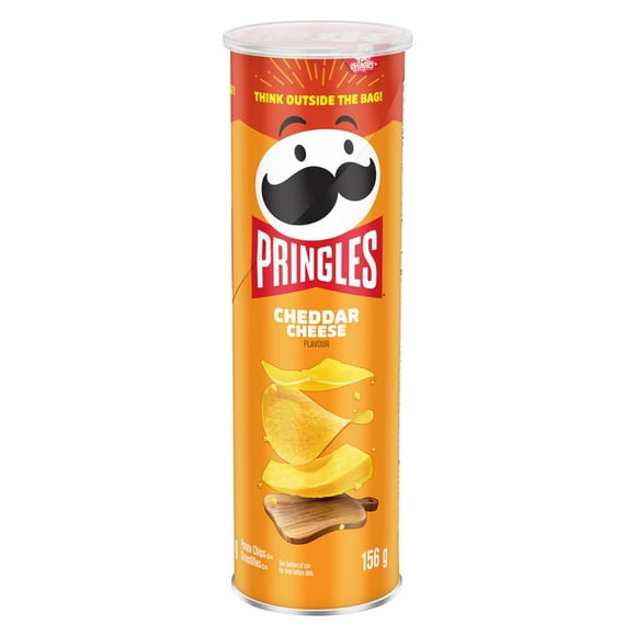 Pringles Cheddar Cheese Flavour Potato Chips 156 G, 156g