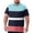 Green, variant on GrmtClth Mens Big & Tall Elegant Contrast Stripe Sport Shirt Short Sleeve Collared Gentle Soft Casual Daily Apparel Light Gray 2XL
