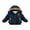 Royal Blue, variant on Gureui Toddler Boys Hooded Puffer Jacket Thick Warm Long Sleeve Winter Cotton Coat Jacket with Pockets and Fur Collar