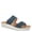 NAVY, variant on Bayshore Womens Crystal Cutout Slide Sandals