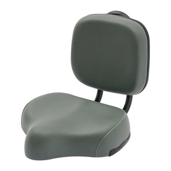 Modern Tricycle Saddle Seat with Back Support Backrest Saddle Bike Bicycle Seat Grey