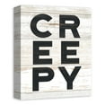 thumbnail image 2 of Creative Products Creepy Wood Slats 11 x 14 Canvas Wall Art, 2 of 5