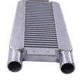 thumbnail image 6 of 2.5 Inch Inlet/Outlet Same One Side Aluminum Intercooler Universal 24.25"X11.5", 6 of 22