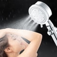thumbnail image 2 of Shower - High-Pressure Handheld Showerhead - Hard Water High Pressure4 Spray Modes Handheld Shower For The Elderly, ChildrenCan Be Used For Home, 2 of 6
