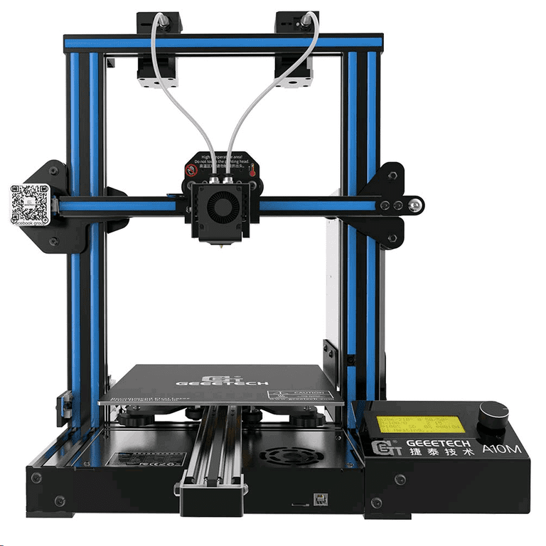 Geeetech Upgrade A10M Mix-Color Multi-Color 3D Printer with Dual Extruder, Resume Printing, Print as 220x220x260mm Walmart.com