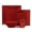 Red, variant on 16 Piece Square Beaded Stoneware Dinnerware by Lorren Home Trends, Red